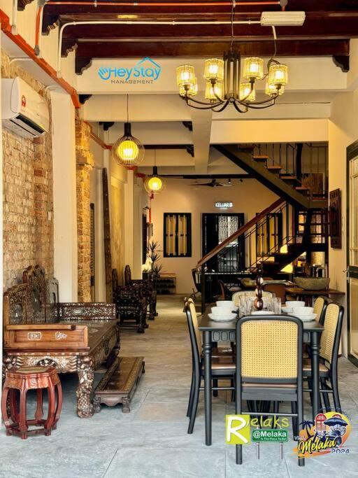 הוילה Malacca Heritage House 16Pax Riverview 3 Mins Walkjonker מראה חיצוני תמונה